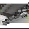 Mexen Next L параван за вана 1-крилен 70 x 150 см, матирано стъкло, четкана мед - 895-070-000-03-30-65