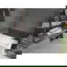 Mexen Next L параван за вана 1-крилен 80 x 150 см, матирано стъкло, четкана мед - 895-080-000-03-30-65