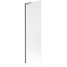 Mexen Next L параван за вана, 1-крилен, 60 x 150 cm, матиран, оръжеен сив четкан - 895-060-000-03-30-66