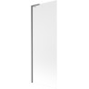Mexen Next L параван за вана 1-крилен 70 x 150 cm, матирано, четкано gun gray - 895-070-000-03-30-66