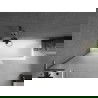 Mexen Next L параван за вана 1-крилен 80 x 150 cm, матиран, четкано оръжееносиво - 895-080-000-03-30-66