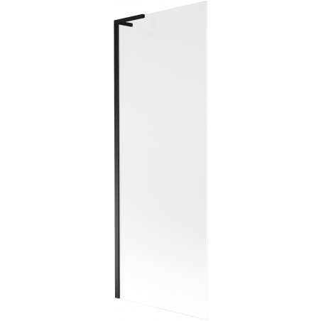 Mexen Next L параван за вана 1-крилен 70 x 150 см, скреж, черен - 895-070-000-03-30-70