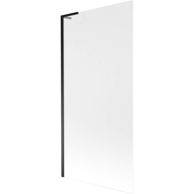 Mexen Next L параван за вана 1-крило 90 x 150 cm, матиран, черен - 895-090-000-03-30-70