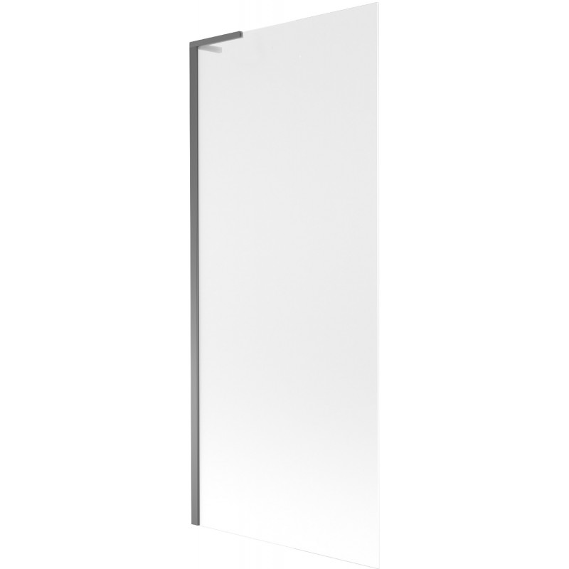 Mexen Next L параван за вана 1-крилен 80 x 150 cm, матиран, gun metal - 895-080-000-03-30-95