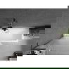 Mexen Next L параван за вана 1-крилен 80 x 150 cm, матиран, gun metal - 895-080-000-03-30-95