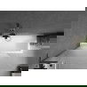 Mexen Next L параван за вана 1-крилен 100 x 150 см, матирано, gun metal - 895-100-000-03-30-95