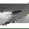 Mexen Next L параван за вана 1-крилен 70 x 150 см, матов, четкан никел - 895-070-000-03-30-97