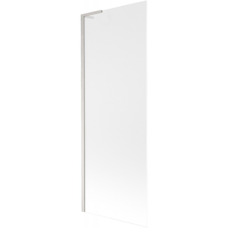 Mexen Next L параван за вана 1-крилен 70 x 150 см, матиран, матиран никел - 895-070-000-03-30-97