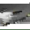 Mexen Next L параван за вана 1-крила 100 x 150 cm, графит, златен - 895-100-000-03-40-50