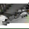 Mexen Next L преграда за вана 1-крила 80 x 150 cm, графит, златисто матово - 895-080-000-03-40-55