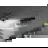 Mexen Next L параван за вана 1 крило 90 x 150 cm, графит, четкано gun gray - 895-090-000-03-40-66