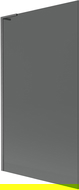 Mexen Next L параван за вана 1-крилен 100 x 150 cm, графит, полирано сиво - 895-100-000-03-40-66