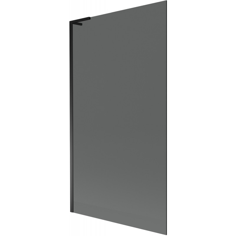 Mexen Next L параван за вана 1-крилен 100 x 150 cm, графит, черен - 895-100-000-03-40-70