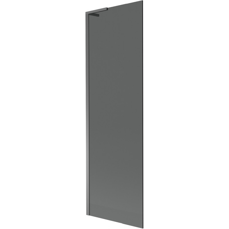 Mexen Next L параван за вана с 1 крило 60 x 150 см, графит, gun metal - 895-060-000-03-40-95