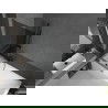 Mexen Next L параван за вана 1-крилен 80 x 150 см, графит, gun metal - 895-080-000-03-40-95