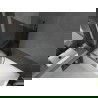 Mexen Next L параван за вана 1-крилен 90 x 150 см, графит, gun metal - 895-090-000-03-40-95