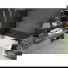 Mexen Next L параван за вана 1-крилен 90 x 150 см, графит, gun metal - 895-090-000-03-40-95