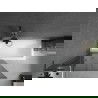 Mexen Next L параван за вана 1-крилен 90 x 150 см, графит, gun metal - 895-090-000-03-40-95