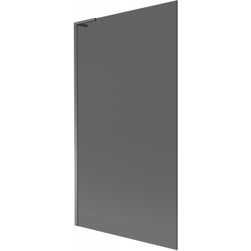 Mexen Next L параван за вана с едно крило 100 x 150 см, графит, gun metal - 895-100-000-03-40-95