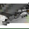 Mexen Next L преграда за баня 1-крилен 100 x 150 cm, черен орнамент, златен - 895-100-000-03-70-50
