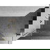 Mexen Kioto L Панел за душ Walk-in 100 x 200 см, бял мотив, златист - 800-100-103-50-85