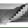 Mexen Kioto L стена за душ Walk-in 80 x 200 см, бял модел, златно полирана - 800-080-103-55-85