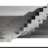 Mexen Kioto L стена за душ Walk-in 80 x 200 см, бял модел, четкана мед - 800-080-103-65-85