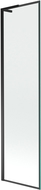 Mexen Next L параван за вана 1-крилен 50 x 150 см, черна рамка, черен - 895-050-000-03-70-70