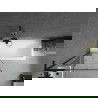 Mexen Next L параван за вана с едно крило 80 x 150 см, черен модел, черен - 895-080-000-03-70-70