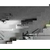 Душ параван Mexen Next L, 1-крилен 90 x 150 см, черен модел, черен - 895-090-000-03-70-70
