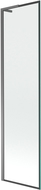 Mexen Next L параван за вана 1-крилен 50 x 150 см, черна рамка, gun metal - 895-050-000-03-70-95
