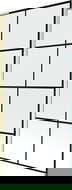 Mexen Next L параван за вана 1-крилен 90 x 150 см, черна решетка, златист четкан - 895-090-000-03-77-55