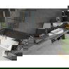 Mexen Next L параван за вана 1-крилен 100 x 150 см, черен шарка, розово злато - 895-100-000-03-77-60
