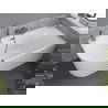 Мексен Миа свободностояща ъглова вана дясна 170 x 80 см, бяла, отводняване gun metal - 52691708000P-95