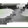 Mexen Eris вана свободностояща 170 x 80 см, бяла, преливник хром - 53441708000-01