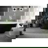 Mexen Eris свободностояща вана 170 x 80 см, бяла/черна, бял отвод - 53441708075-20