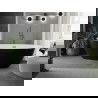 Mexen Eris свободностояща вана 170 x 80 см, бяла/черна, отвод за преливник gun gray четкан - 53441708075-66