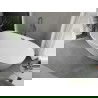 Mexen Eris свободностояща вана 180 x 80 см, бяла, преливник gun metal - 53441808000-95