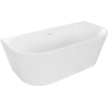 Mexen Oval вана, свободно стояща, стена 170 x 80 см, бяла, преливна бяла - 52671708000-20