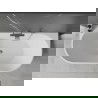 Mexen Oval вана свободно стояща 170 x 80 см, бяла, хромиран прелив - 52671708000-01