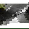 Mexen Montana свободностояща вана 170 x 80 см, черна, с бел overflow - 52011708070-20