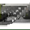 Mexen Montana свободностояща вана 170 x 80 см, черна, с бел overflow - 52011708070-20