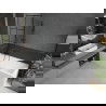 Mexen Next L параван за вана 1-крилен 60 x 150 см, черен мотив, оръжеен сив матов - 895-060-000-03-77-66