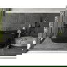 Mexen Montana свободно стояща вана 170 x 80 см, черна, преливник gun gray матов - 52011708070-66