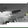 Mexen Next L Параван за вана с едно крило 100 x 150 см, черен модел,  gun gray четкан - 895-100-000-03-77-66