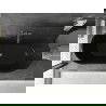 Mexen Montana свободностояща вана 170 x 80 см, черна, преливник gun metal - 52011708070-95