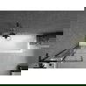 Mexen Next L вана преграда с 1 крило 60 x 150 см, черен модел, черен - 895-060-000-03-77-70