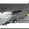 Mexen Next L параван за вана с 1 крило 80 x 150 см, черен модел, черен - 895-080-000-03-77-70