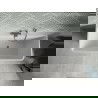 Mexen Volta вана за стояща инсталация, 150 x 75 см, бяла, преливник gun metal - 51131507500-95