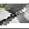 Вана Mexen Montana свободностояща 180 x 80 см, бяла, златен преливник - 52011808000-50